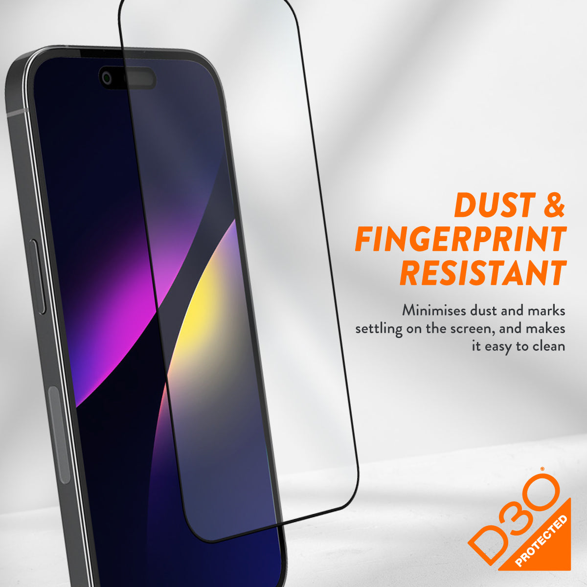 EFM ScreenSafe Glass with D3O Screen ArmourFor iPhone 15