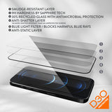 EFM ScreenSafe Glass with D3O Screen ArmourFor iPhone 15 Pro