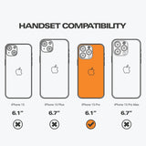 EFM ScreenSafe Glass with D3O Screen ArmourFor iPhone 15 Pro