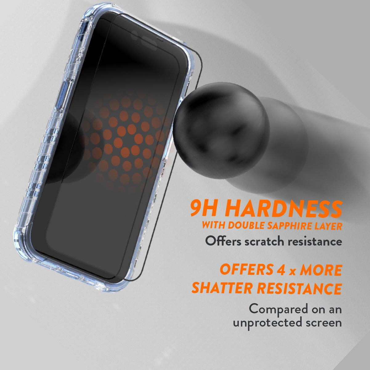 EFM TT Sapphire Screen ArmourFor iPhone 15