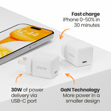EFM ECO 20W Wall ChargerWith Power Delivery and PPS Technology - White