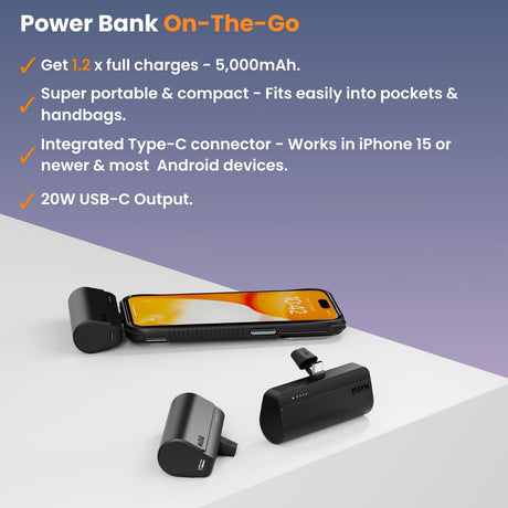 EFM Power On-The-Go 5 000mAh Power Bank