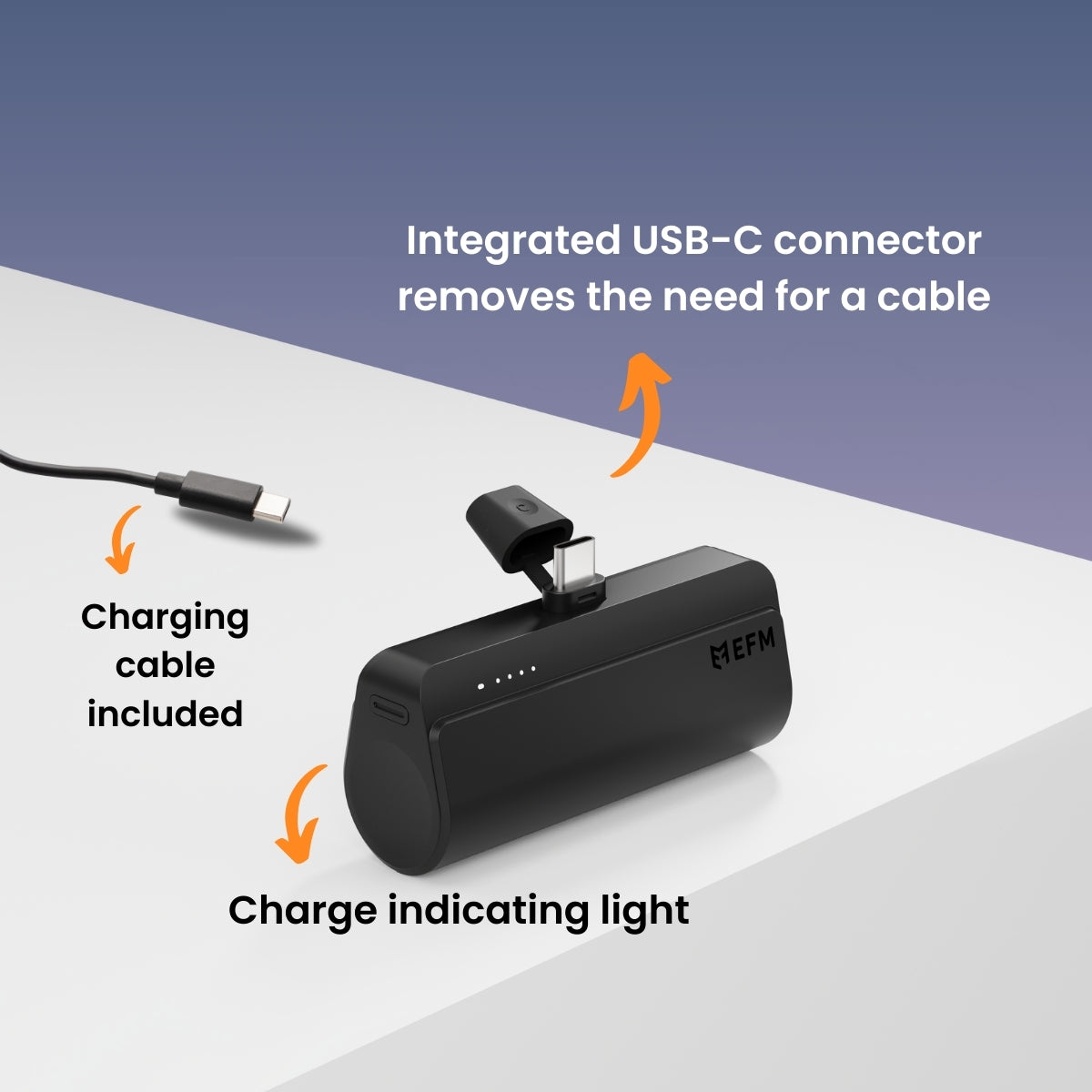 EFM Power On-The-Go 5 000mAh Power Bank