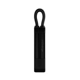 Rolling Square inCharge X100W 6 in 1 Keyring Cable - Lava Black