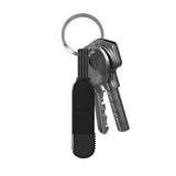 Rolling Square inCharge X100W 6 in 1 Keyring Cable - Lava Black