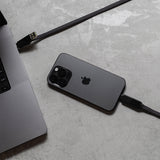 Rolling Square inCharge XL100W 6 in 1 Travel Charging Cable - 2M- Urban Black