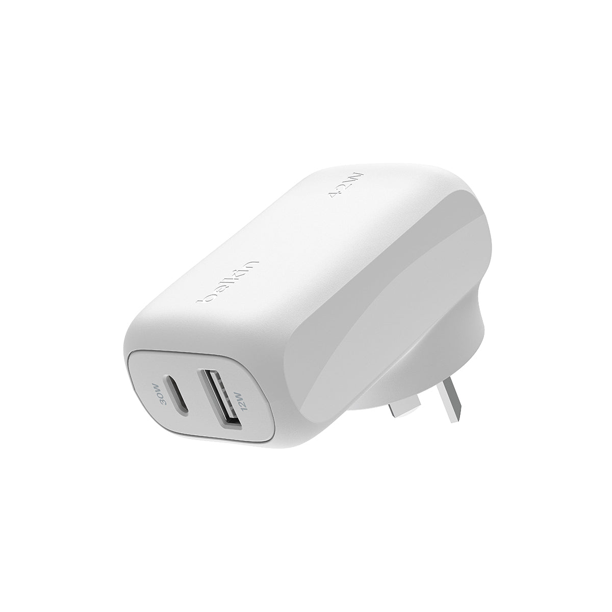 Belkin Boostcharge Dual WallCharger 42W White