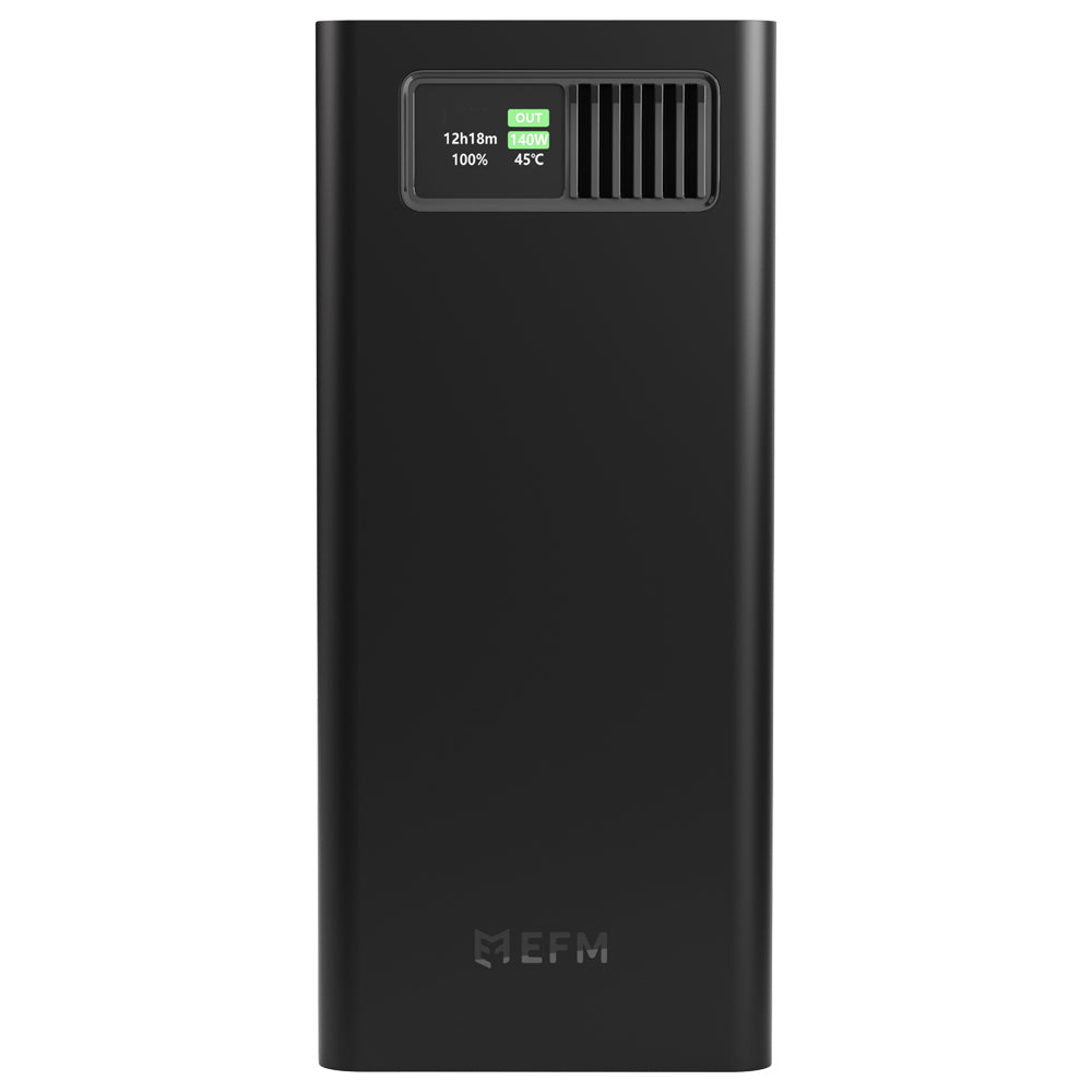 EFM 27,000mAh Laptop Power Bank - With Intelligent Digital Display and Power Delivery 3.1