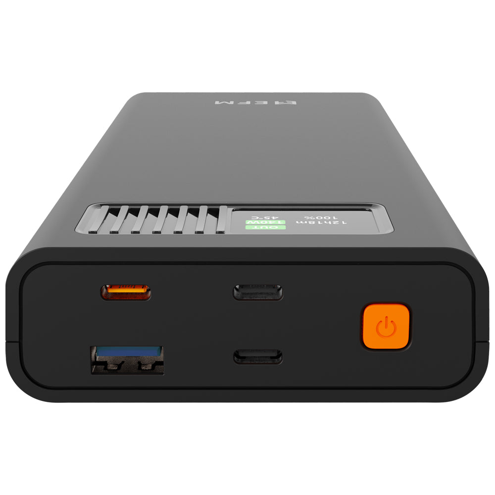 EFM 27,000mAh Laptop Power Bank - With Intelligent Digital Display and Power Delivery 3.1