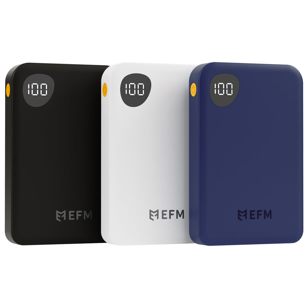 EFM 5,000mAh Essential Power Bank - With Digital Display