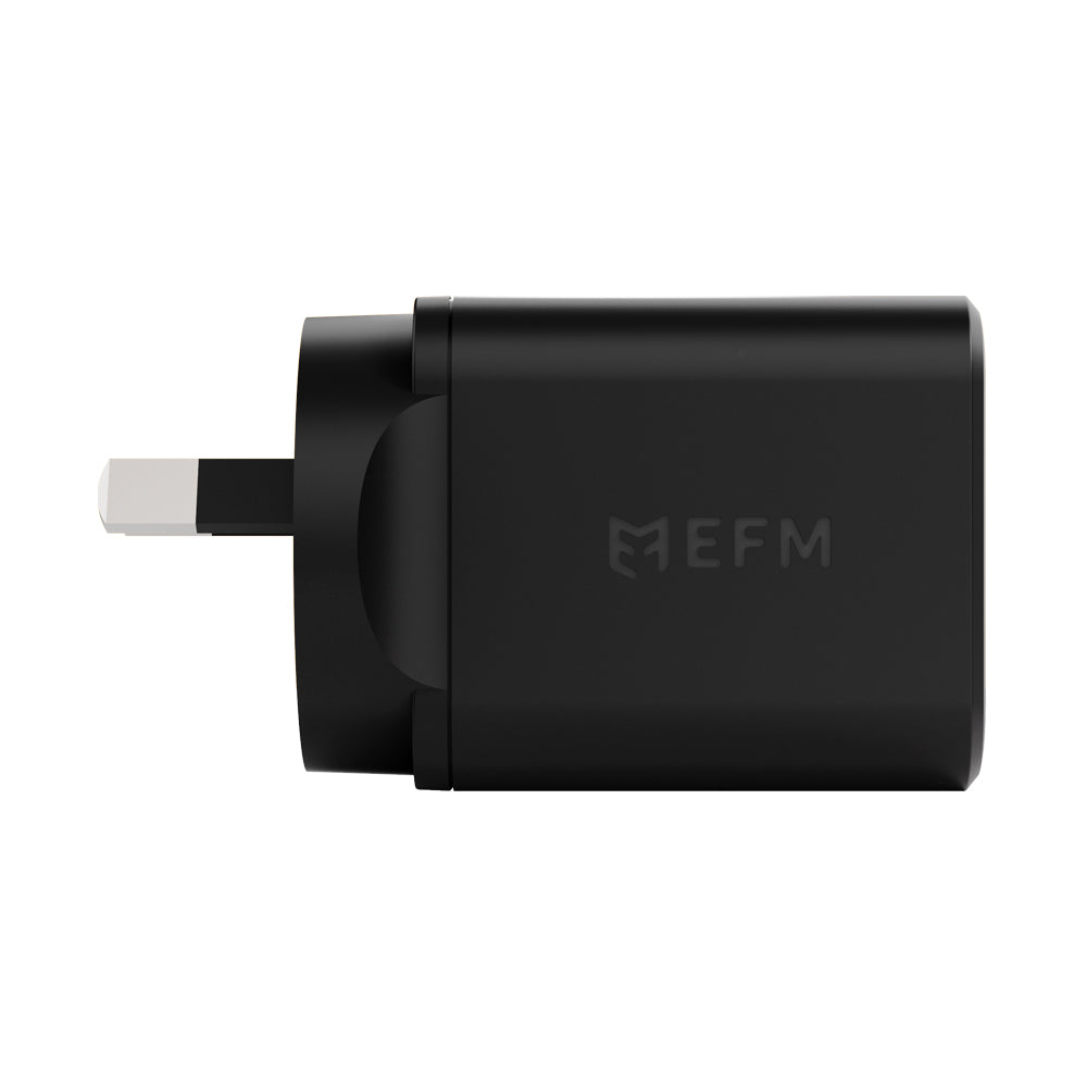 EFM ECO 40W Dual Port Wall ChargerWith GaN  Power Delivery and PPS