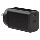 EFM ECO 50W Dual Port Wall ChargerWith GaN  Power Delivery and PPS