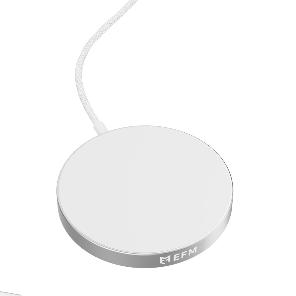 EFM Qi2 15W Wireless Charge Pad - With Up To 15W Qi2 Certified Wireless Output