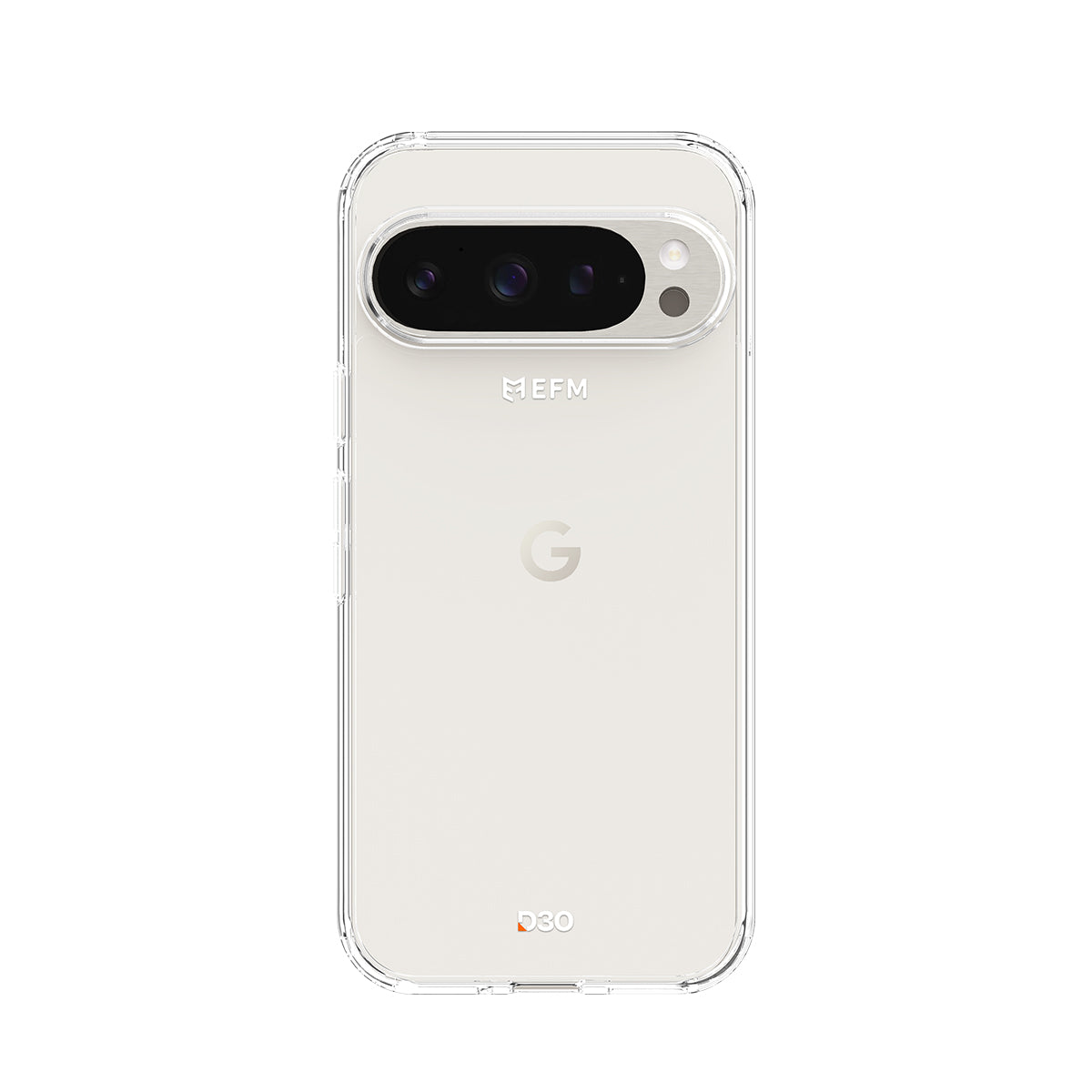 EFM Alta Case with D3O BIOFor Google Pixel 9 & Pixel 9 Pro - Clear