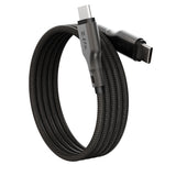 EFM Mag-Coil USB-C to USB-C CableWith Magnetic Self-Coiling Cable Management 1M