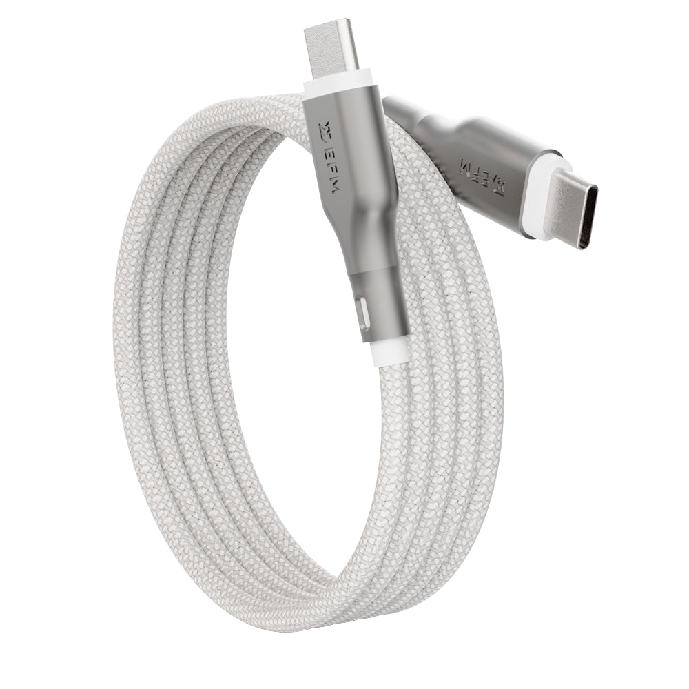 EFM Mag-Coil USB-C to USB-C CableWith Magnetic Self-Coiling Cable Management 1M