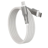 EFM Mag-Coil USB-C to USB-C CableWith Magnetic Self-Coiling Cable Management 1M