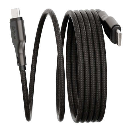EFM Mag-Coil USB-C to USB-C CableWith Magnetic Self-Coiling Cable Management 2M