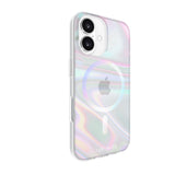 Case-Mate Soap Bubble MagSafe CaseFor iPhone 16 - Iridescent