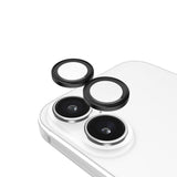 Case-Mate Aluminum Ring Lens ProtectorFor iPhone 16 / 16 Plus - Black