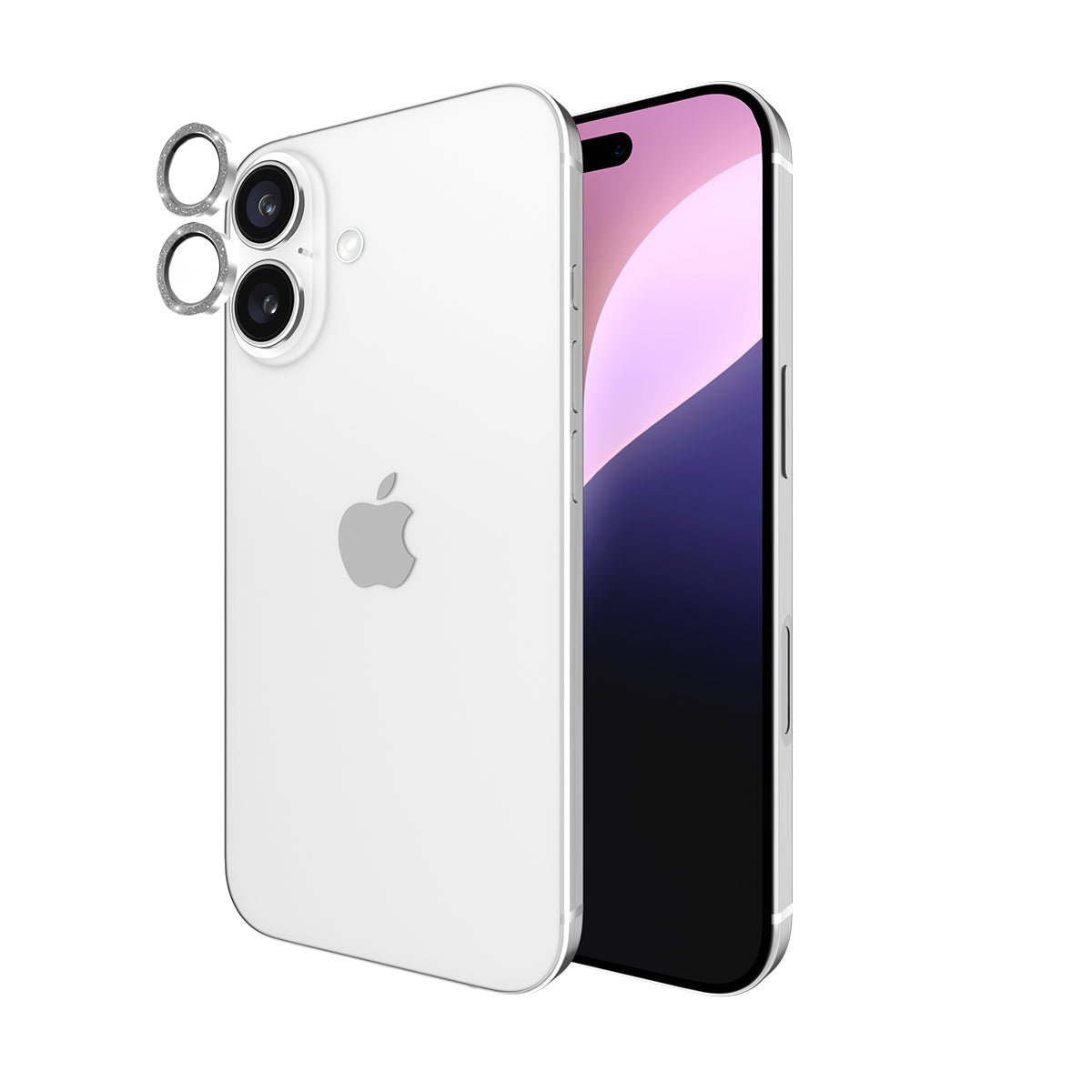 Case-Mate Aluminum Ring Lens ProtectorFor iPhone 16 / 16 Plus - Twinkle
