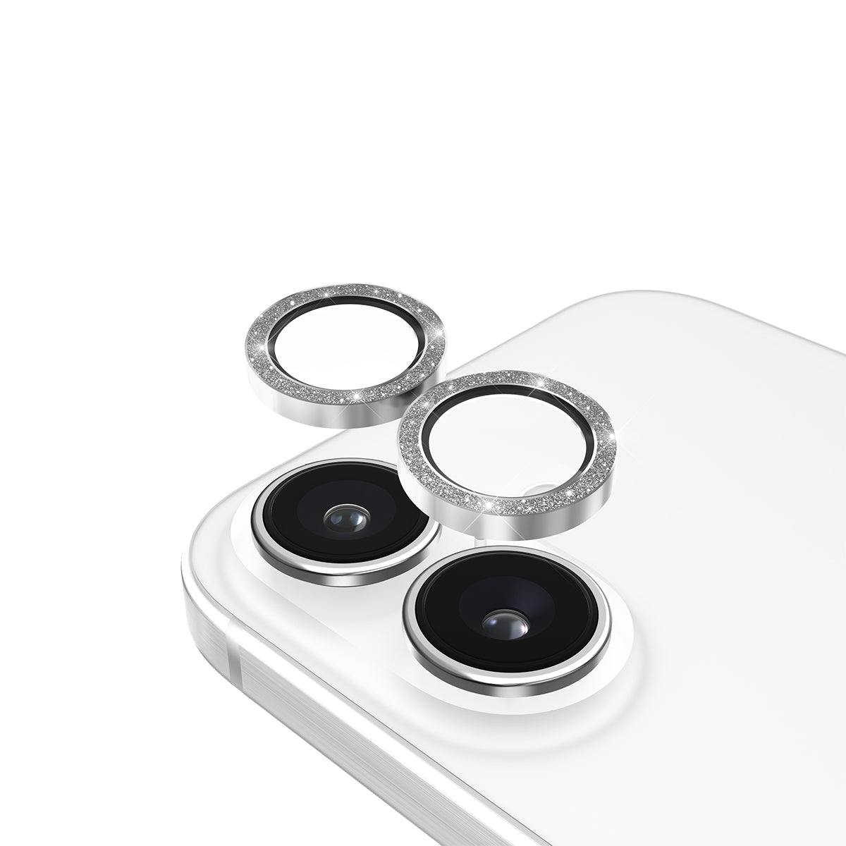 Case-Mate Aluminum Ring Lens ProtectorFor iPhone 16 / 16 Plus - Twinkle