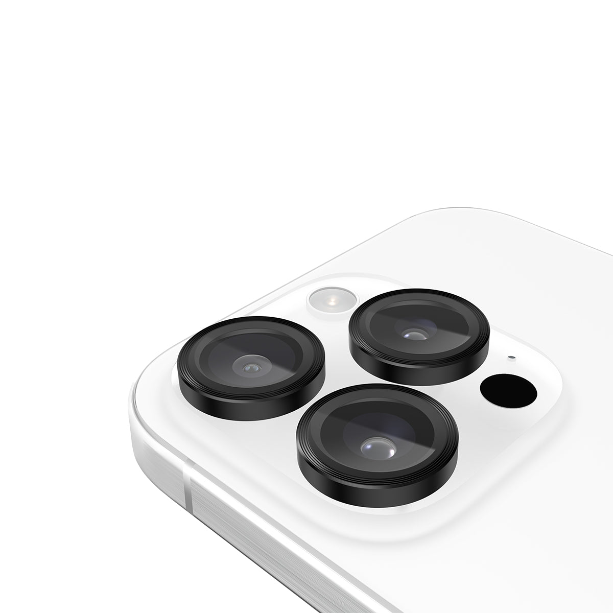 Case-Mate Aluminum Ring Lens ProtectorFor iPhone 16 Pro / 16 Pro Max - Black