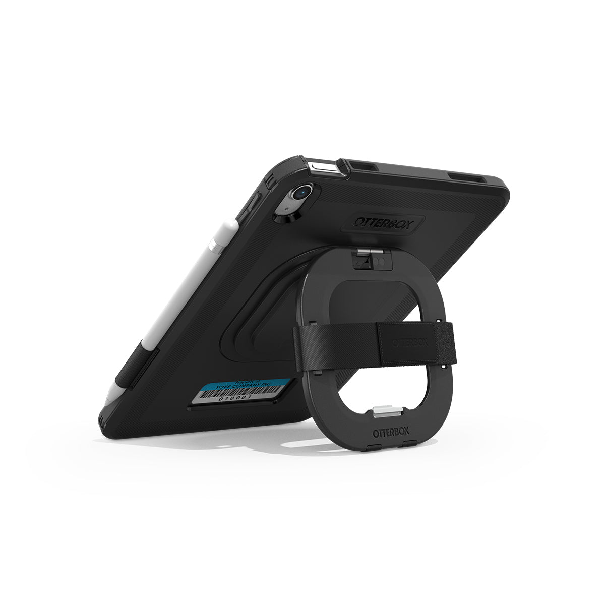 OtterBox Defender Case for Business with Handstrap and Kickstand - For iPad A16 & 10th Gen 10.9 " (No Retail Packaging) - Black