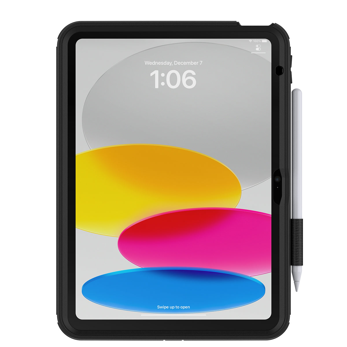 OtterBox Defender EDU Case with Kickstand and Screen ProtectionFor iPad 10.9 - Black (No Retail Packaging)