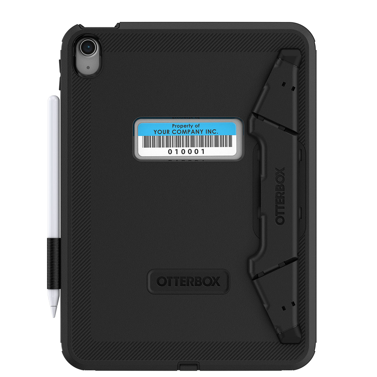 OtterBox Defender EDU Case with Kickstand and Screen ProtectionFor iPad 10.9 - Black (No Retail Packaging)