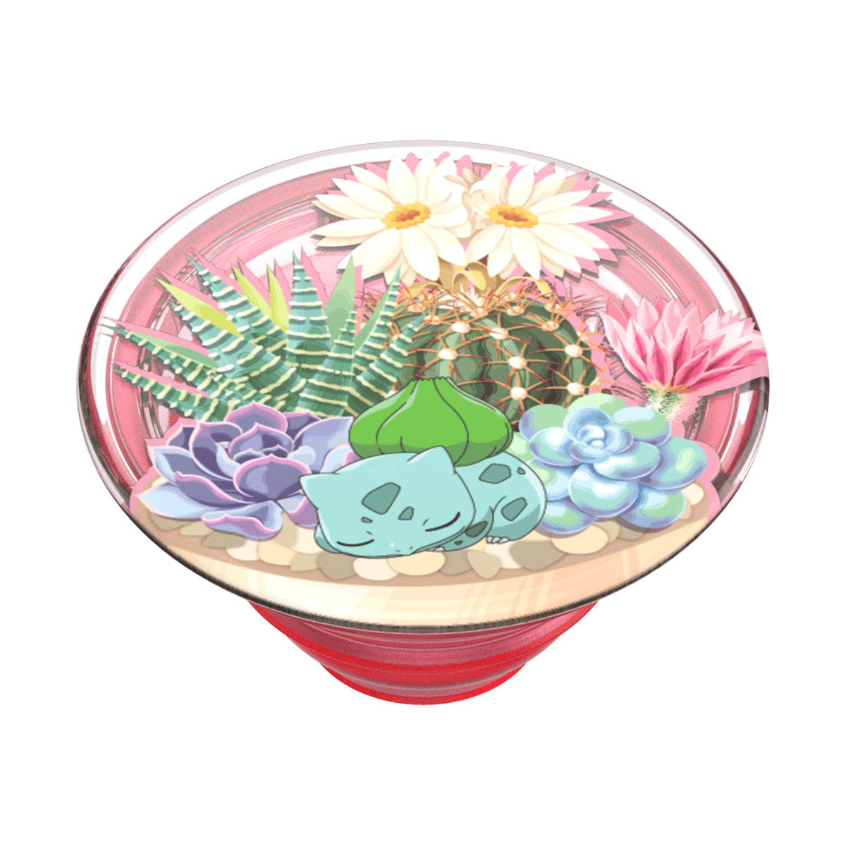 PopSockets Universal Licensed PopGripBulbasaur Terrarium