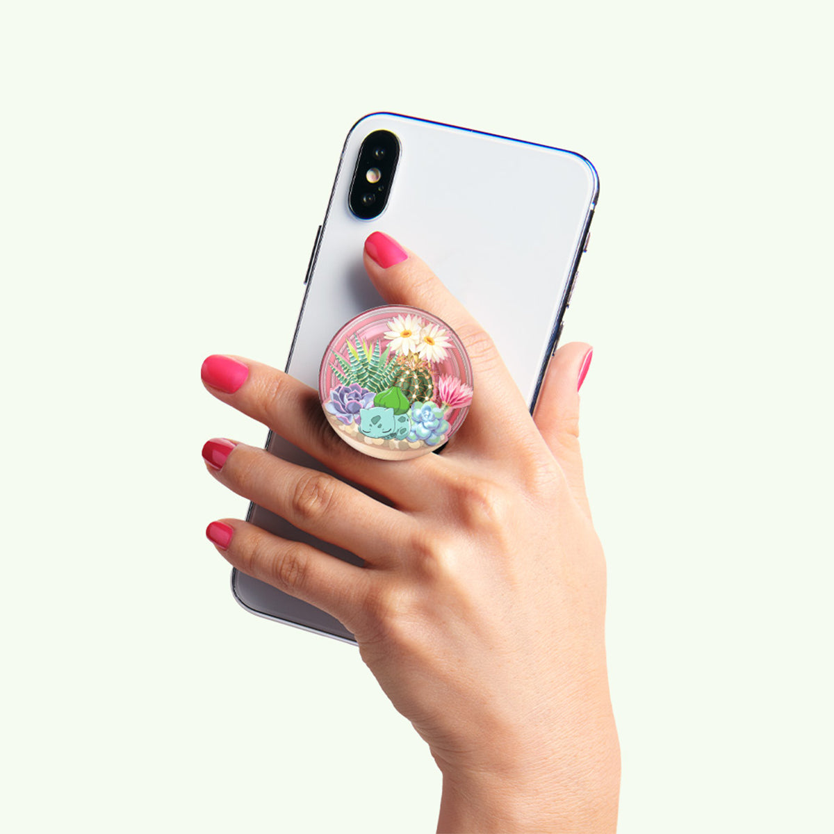 PopSockets Universal Licensed PopGripBulbasaur Terrarium