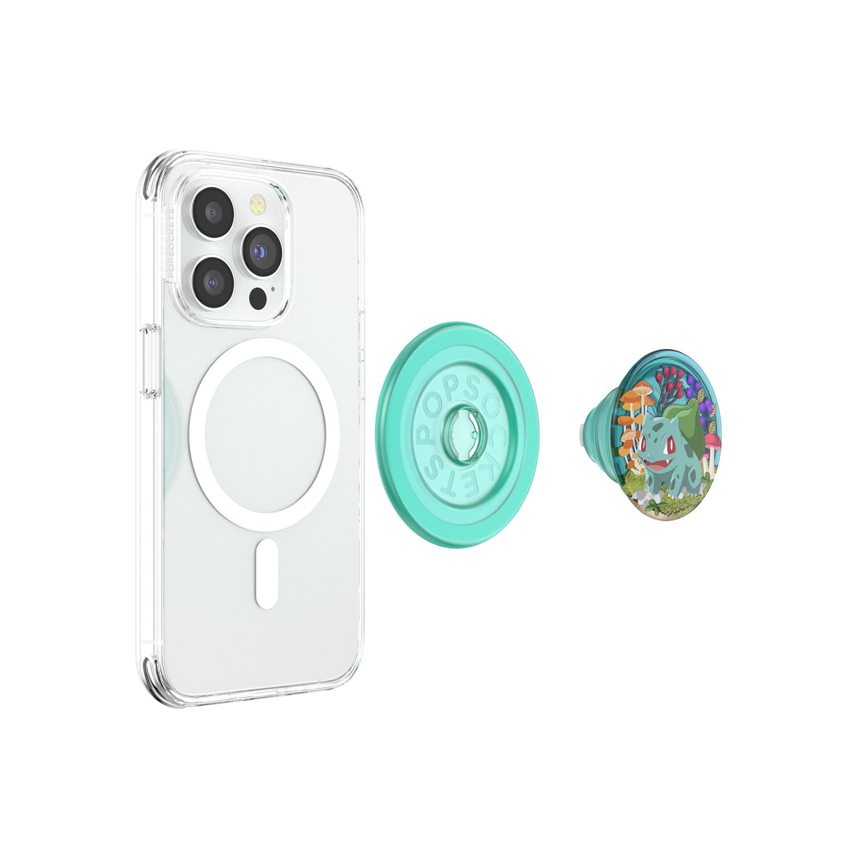 PopSockets Magsafe Licensed PopGripBulbasaur Mint