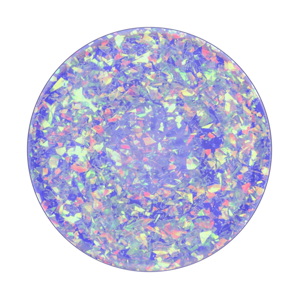 PopSockets Universal PopGripIridescent Confetti Ice Purple