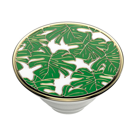 PopSockets PopGripEnamel Monstera