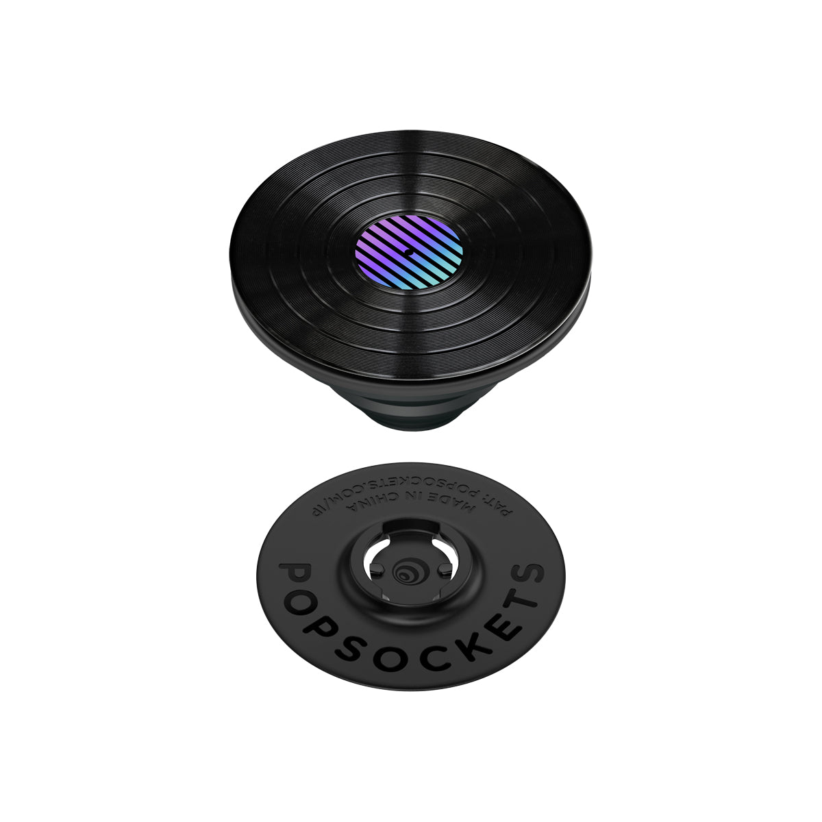 PopSockets Universal PopGripBackspin Retro Vinyl