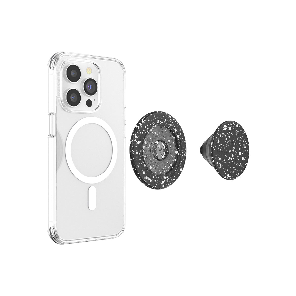 PopSockets Magsafe PopGripBlack Speckle