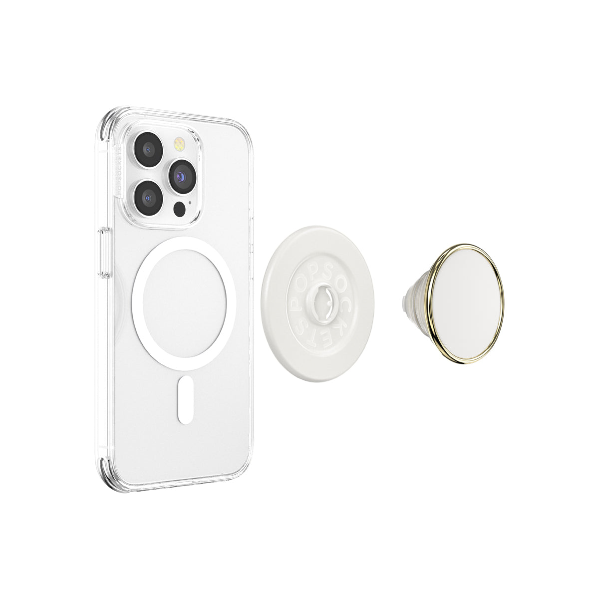 PopSockets Magsafe PopGripEnamel Coconut Creme