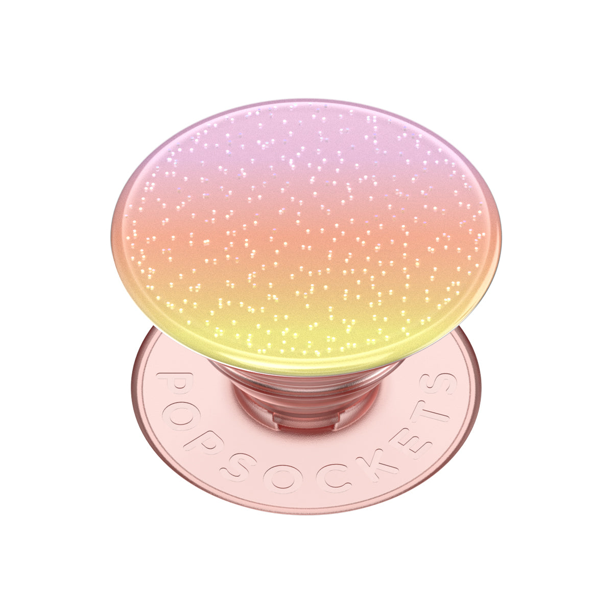 PopSockets Universal PopGripGlitter Aura Sunrise