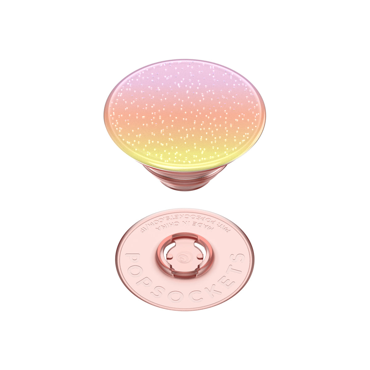 PopSockets Universal PopGripGlitter Aura Sunrise