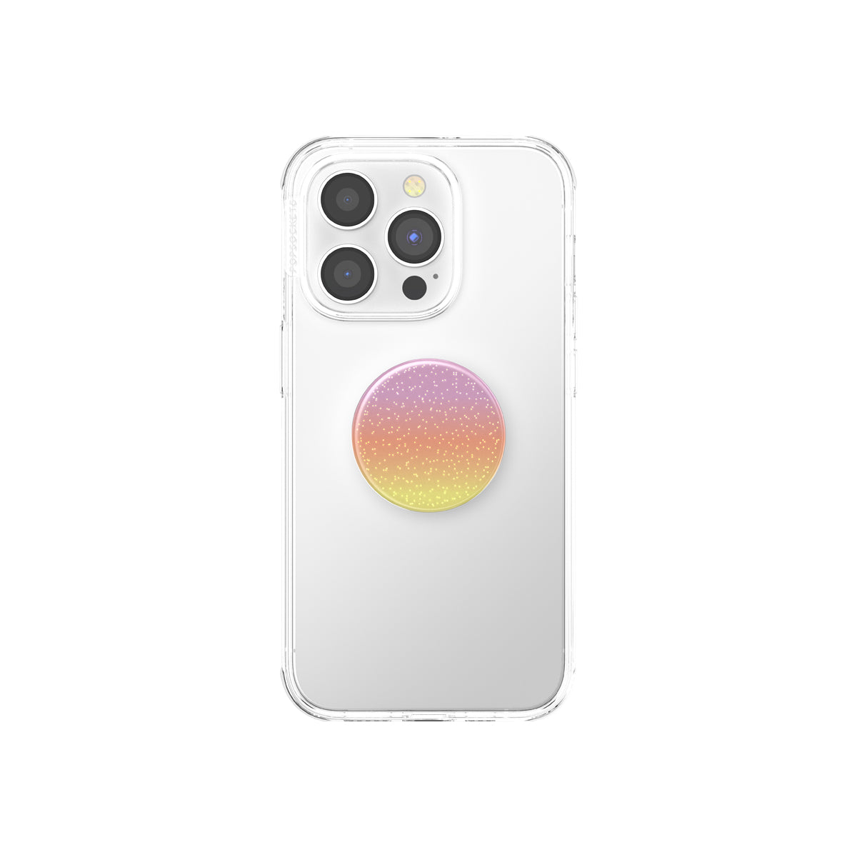 PopSockets Universal PopGripGlitter Aura Sunrise