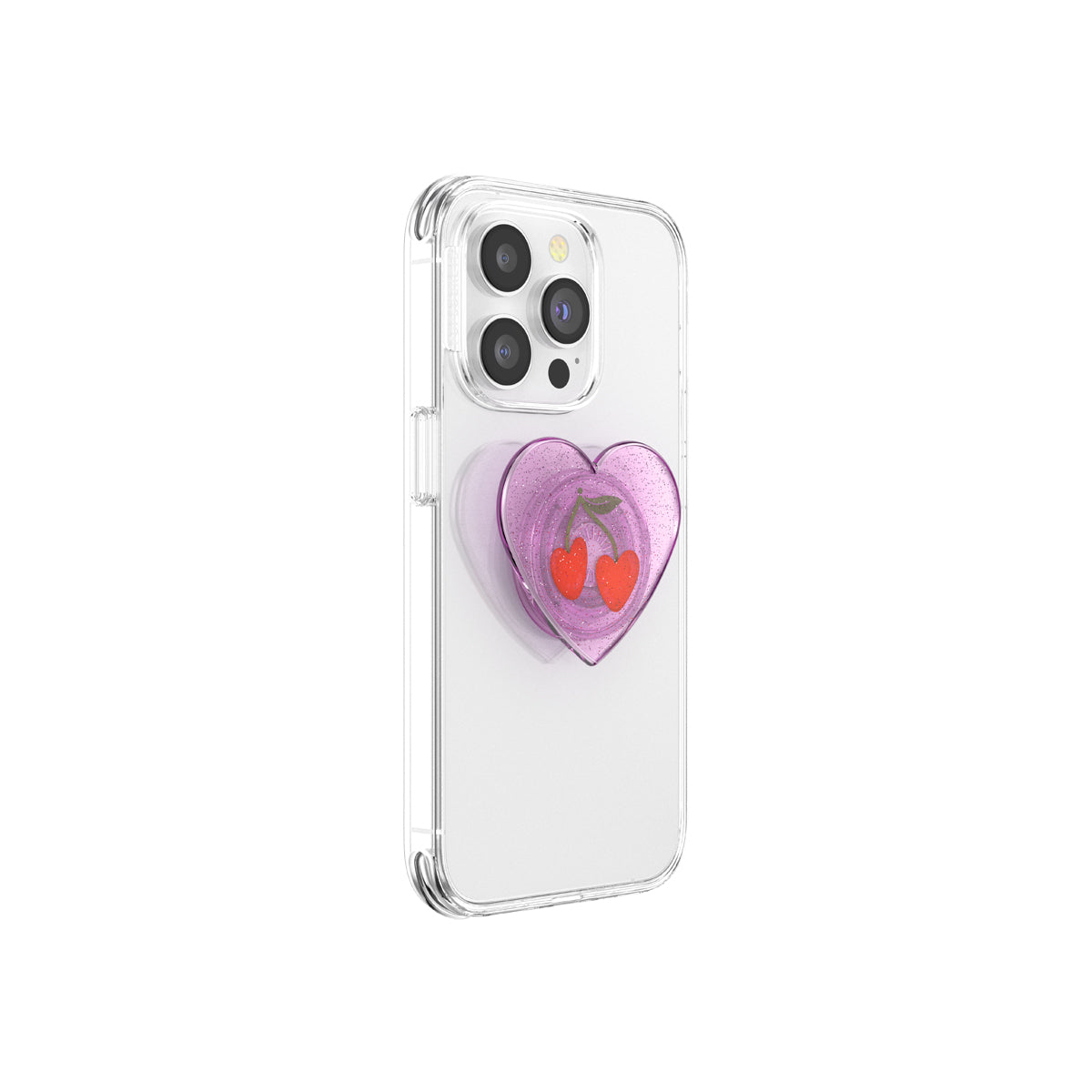 PopSockets Universal PopGripGlitter Sugar Plum Cherry