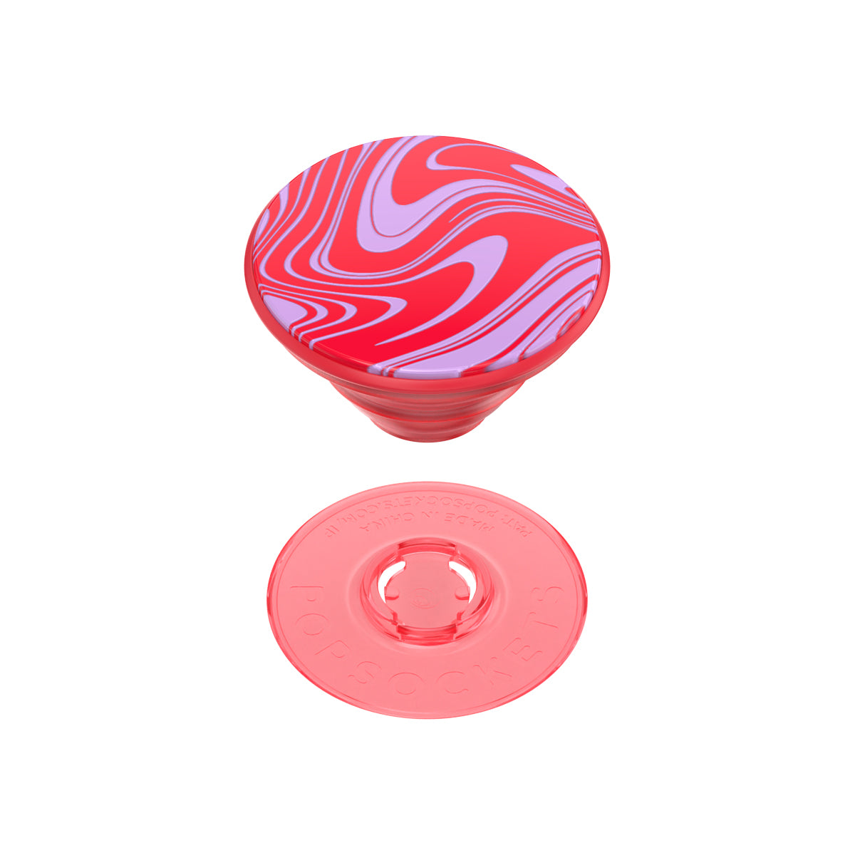 PopSockets Universal PopGripInk Swirl Kiss Me Pink