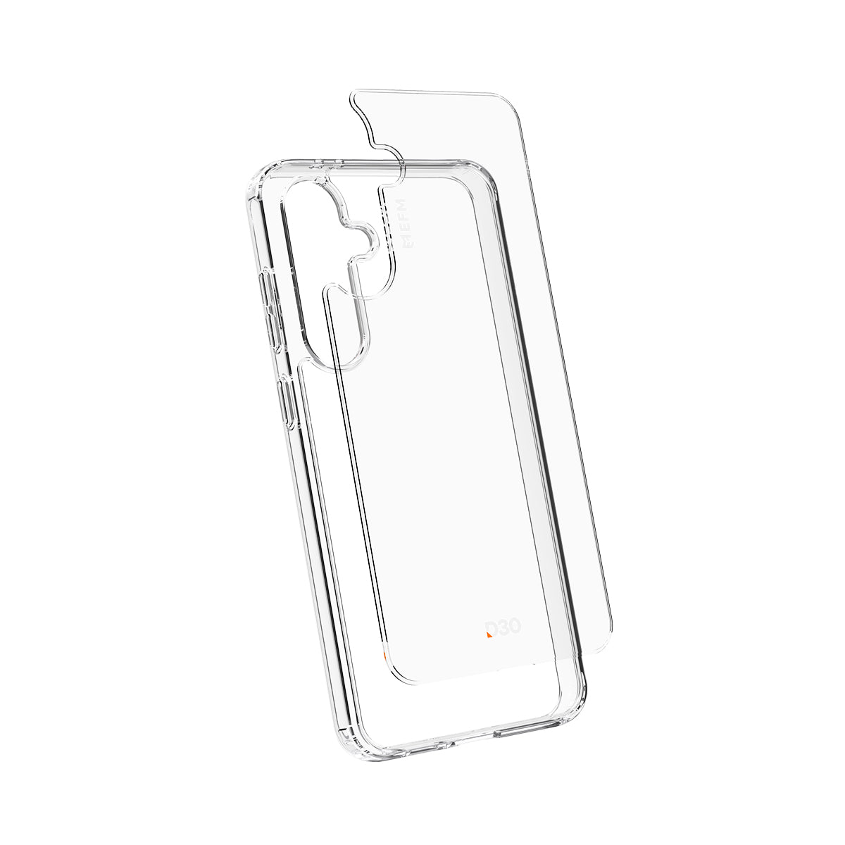 EFM Alaska Case with D3O BIOFor Samsung Galaxy S24 FE - Clear