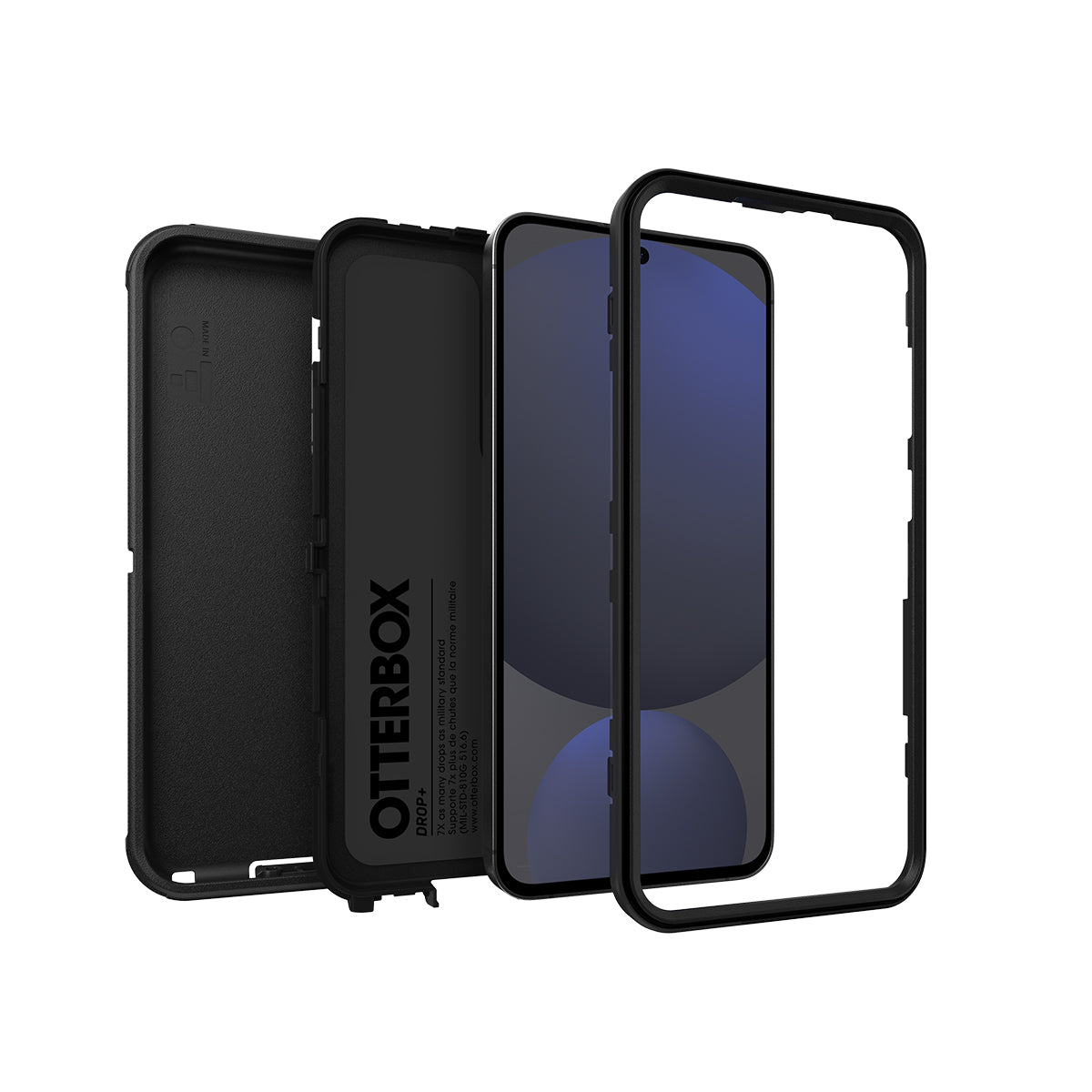OtterBox Defender CaseFor Samsung Galaxy S24FE - Black