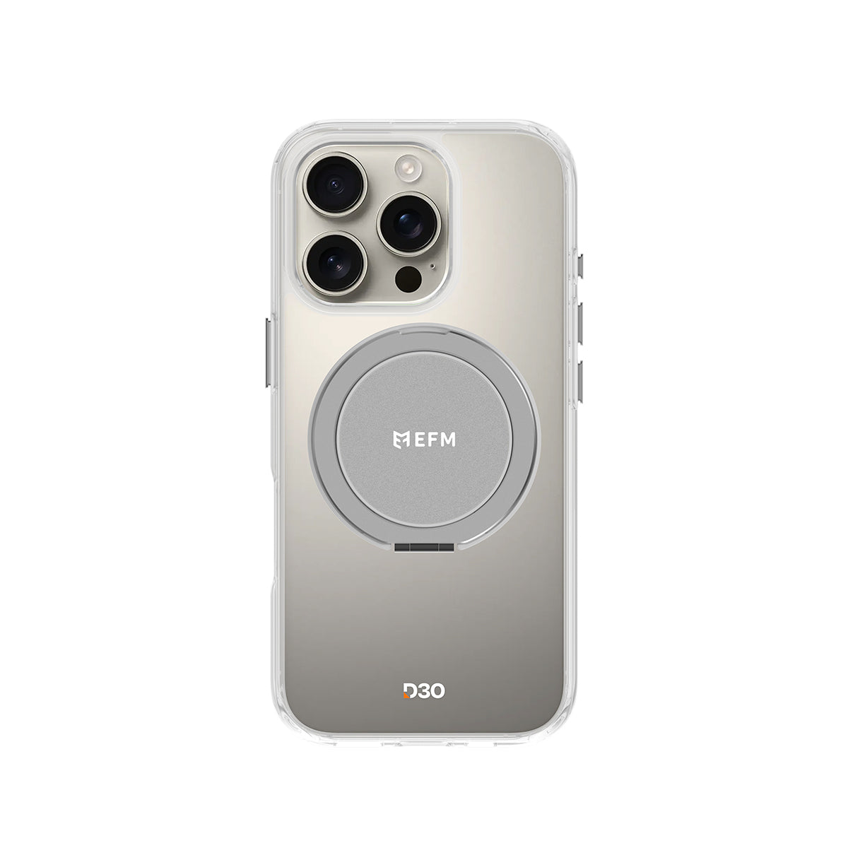 EFM Alta Case with D3O BioFor iPhone 16 Pro - Clear