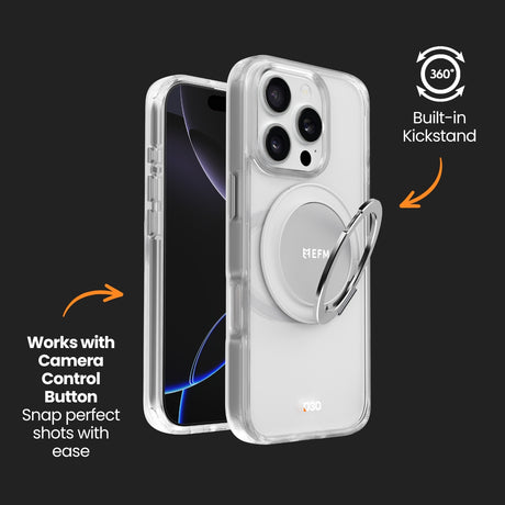 EFM Alta Case with D3O BioFor iPhone 16 Pro Max - Clear