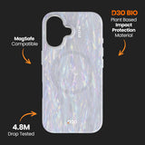 EFM Volta Case with D3O BioFor iPhone 16 - Pearl