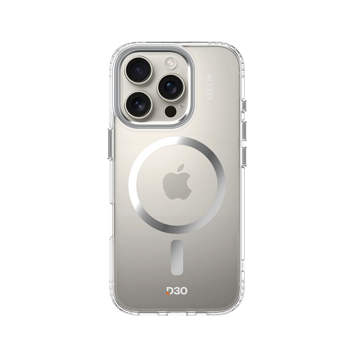 EFM Volta Case with D3O BioFor iPhone 16 Pro Max - Clear