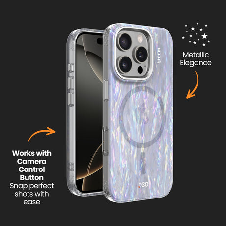 EFM Volta Case with D3O BioFor iPhone 16 Pro Max - Pearl